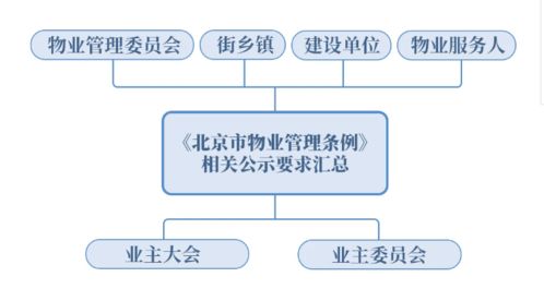 一图看懂 北京市物业管理条例中的公示规则与物业管理要点